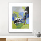 All is not Lost by Ruth Palmer on GIANT ART - green abstract