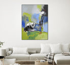 All is not Lost by Ruth Palmer on GIANT ART - blue abstract