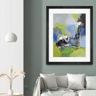 All is not Lost by Ruth Palmer on GIANT ART - green abstract