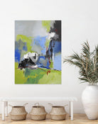 All is not Lost by Ruth Palmer on GIANT ART - green abstract