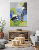 All is not Lost by Ruth Palmer on GIANT ART - green abstract