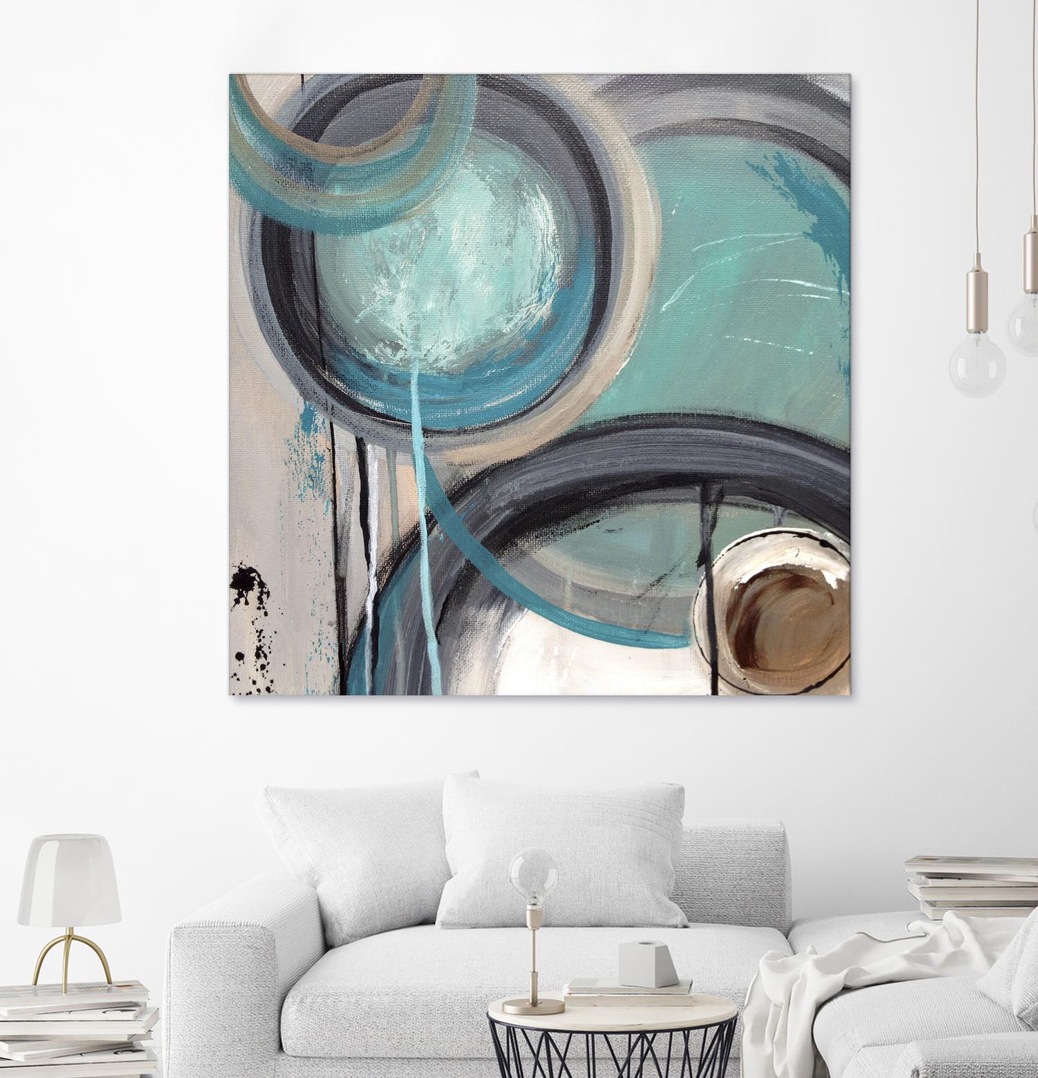 Instant Song I by Ruth Palmer on GIANT ART - black abstract