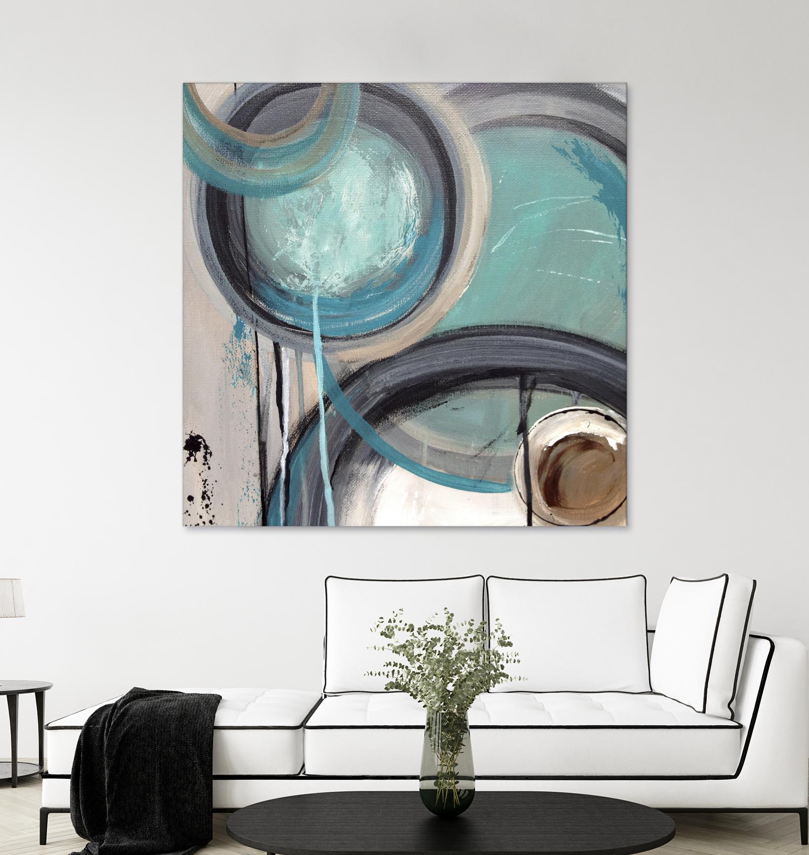 Instant Song I by Ruth Palmer on GIANT ART - black abstract