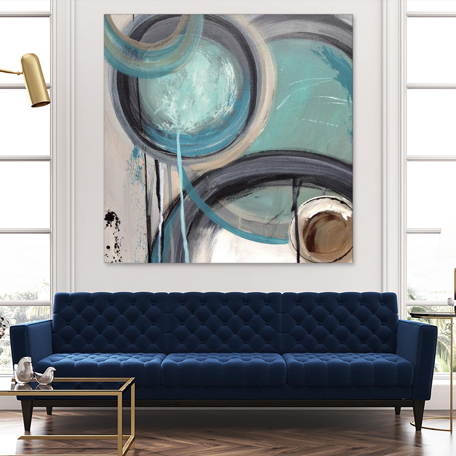 Instant Song I by Ruth Palmer on GIANT ART - black abstract