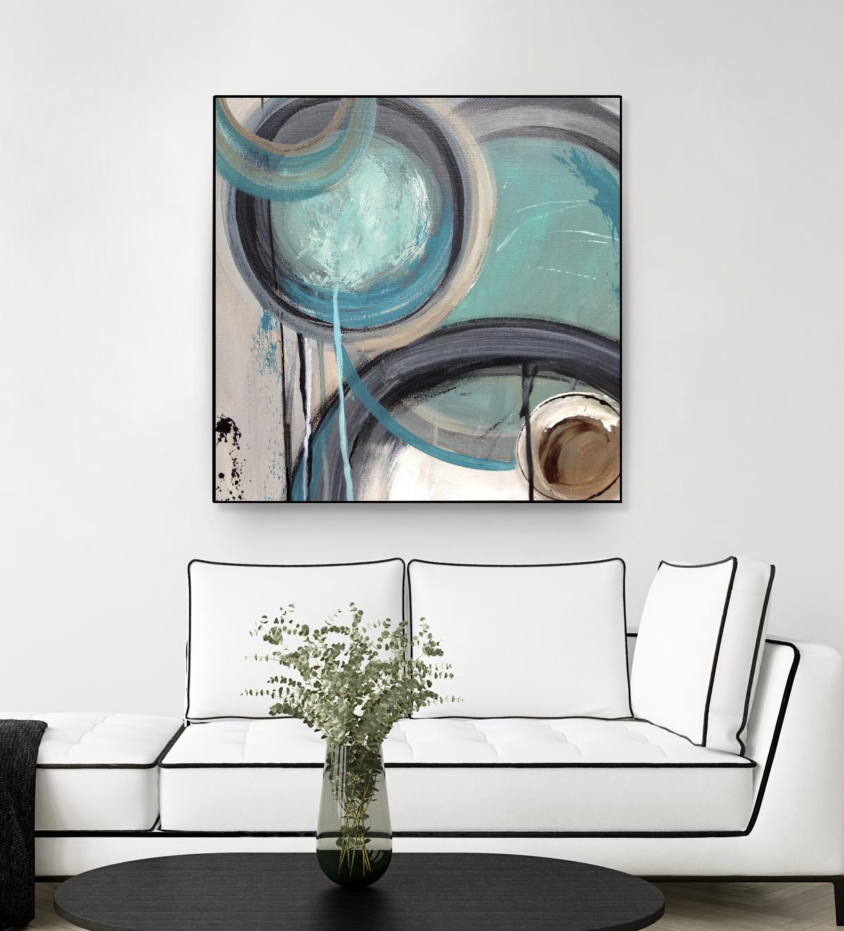 Instant Song I by Ruth Palmer on GIANT ART - black abstract