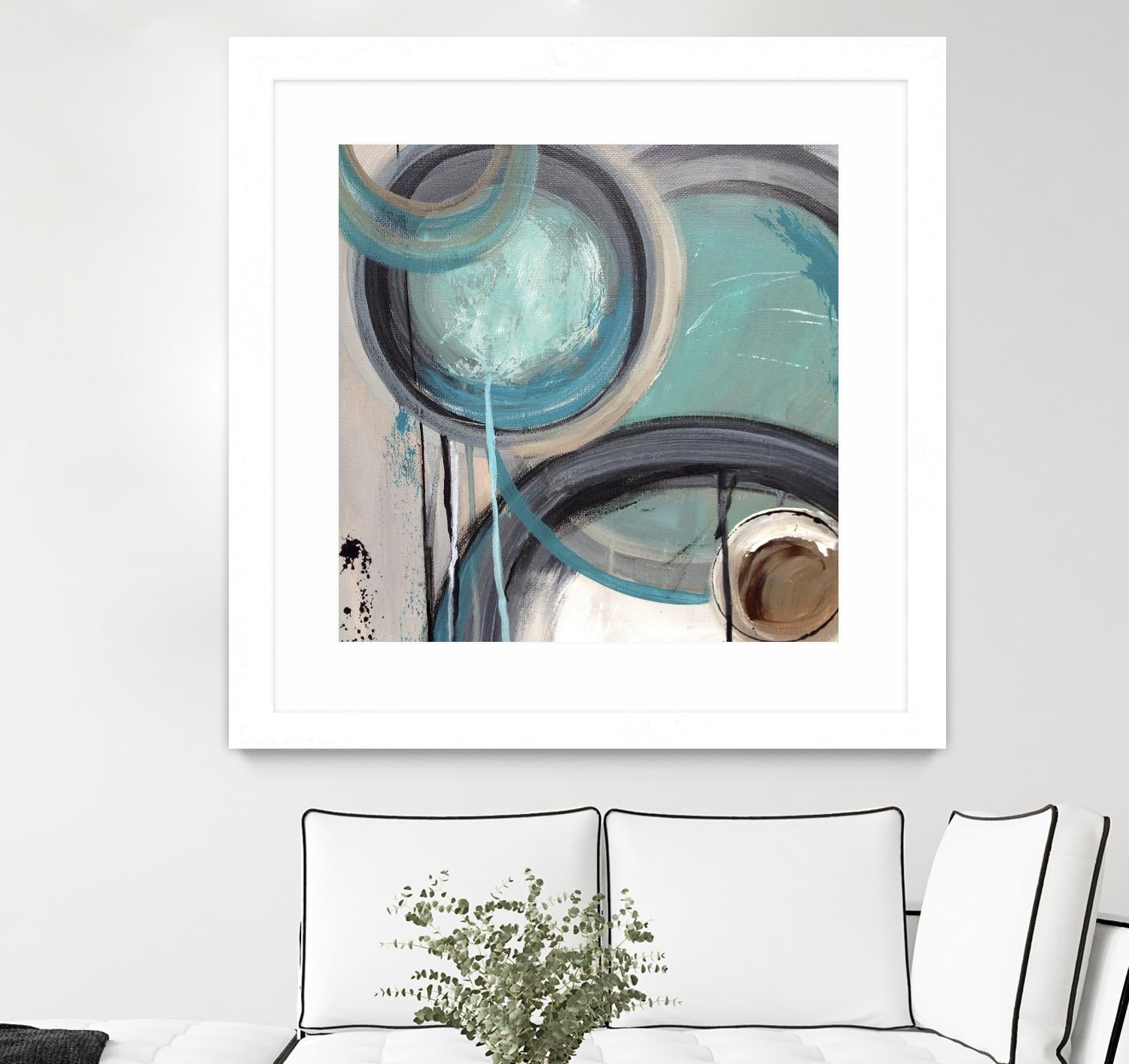 Instant Song I by Ruth Palmer on GIANT ART - black abstract