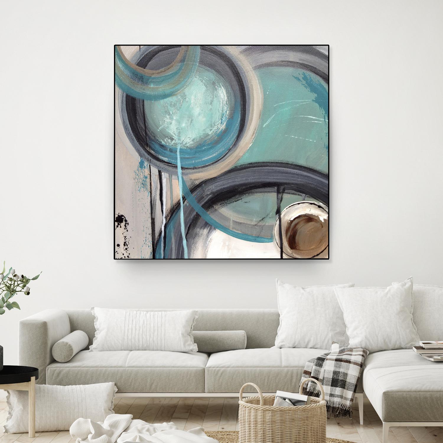 Instant Song I by Ruth Palmer on GIANT ART - black abstract