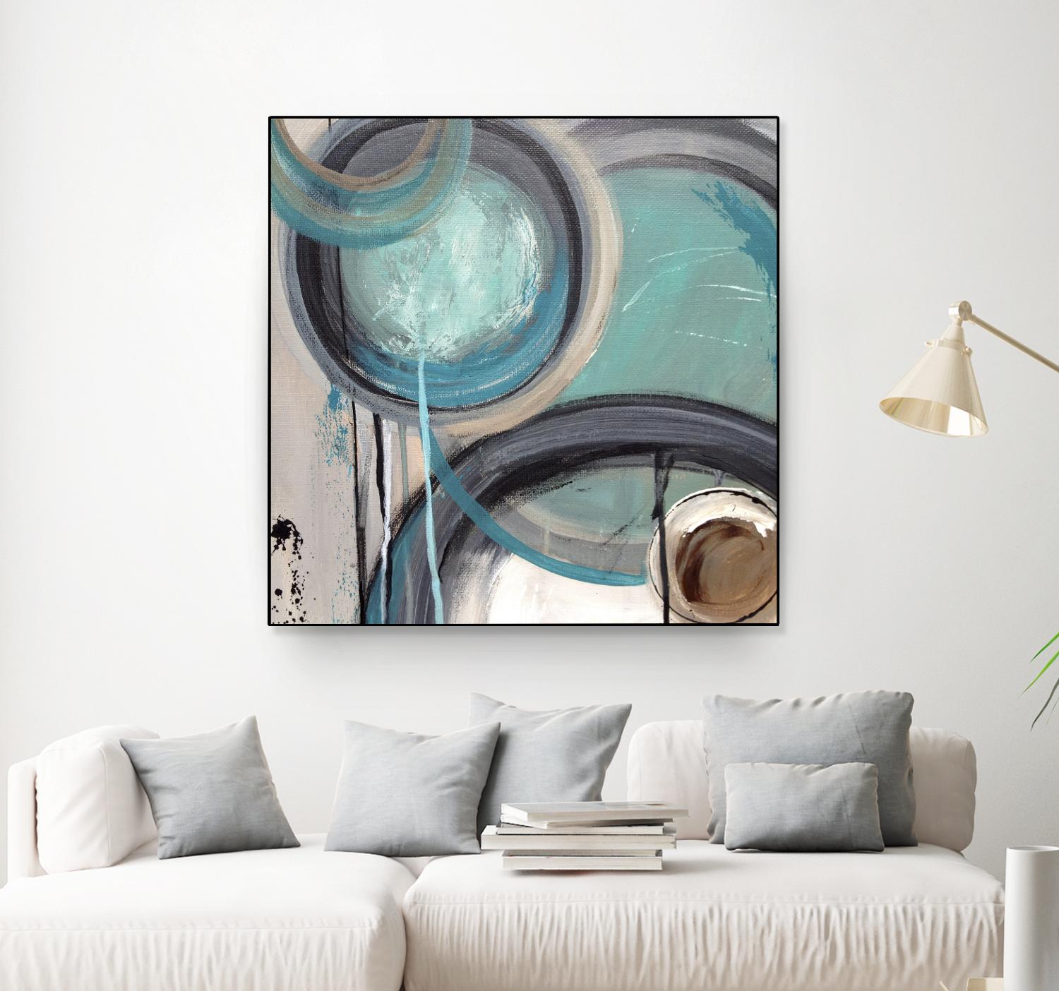 Instant Song I by Ruth Palmer on GIANT ART - black abstract