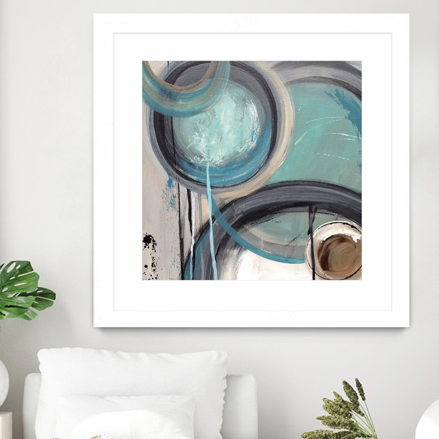 Instant Song I by Ruth Palmer on GIANT ART - black abstract