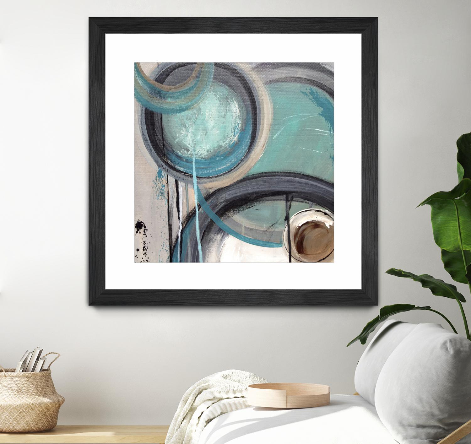 Instant Song I by Ruth Palmer on GIANT ART - black abstract