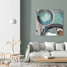 Instant Song I by Ruth Palmer on GIANT ART - green abstract