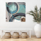 Instant Song I by Ruth Palmer on GIANT ART - green abstract