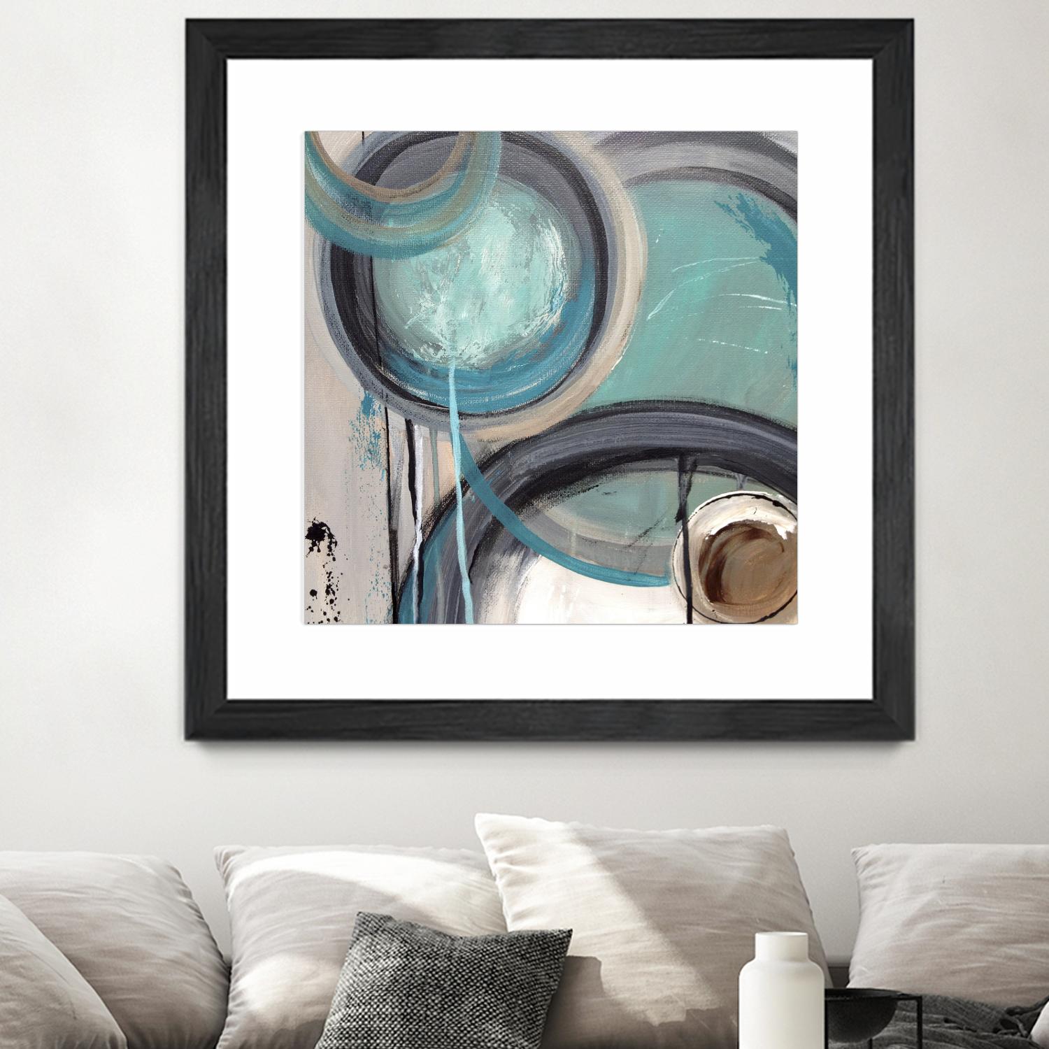 Instant Song I by Ruth Palmer on GIANT ART - black abstract