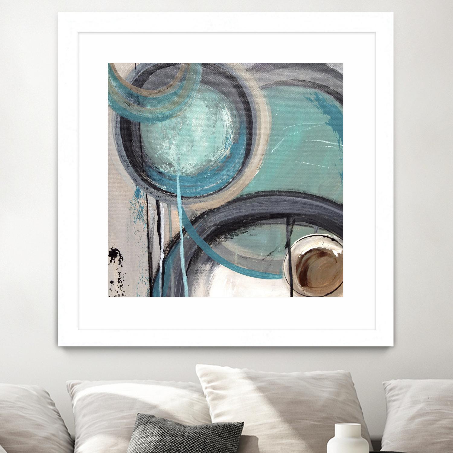 Instant Song I by Ruth Palmer on GIANT ART - black abstract