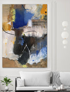The Day is Near I by Ruth Palmer on GIANT ART - black abstract