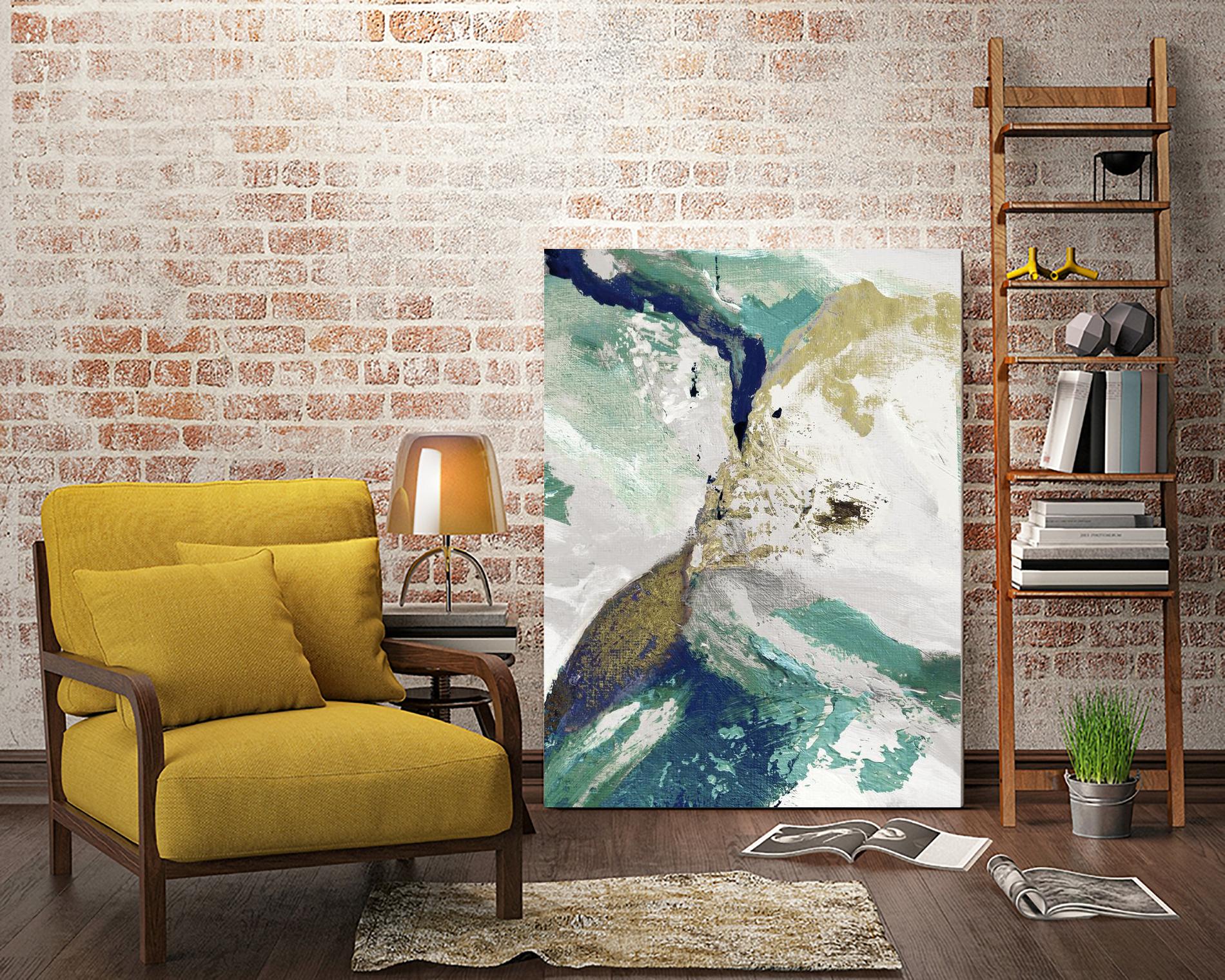 Riviera III by Ruth Palmer on GIANT ART - white abstract