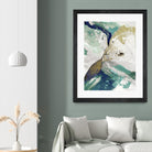 Riviera III by Ruth Palmer on GIANT ART - white abstract