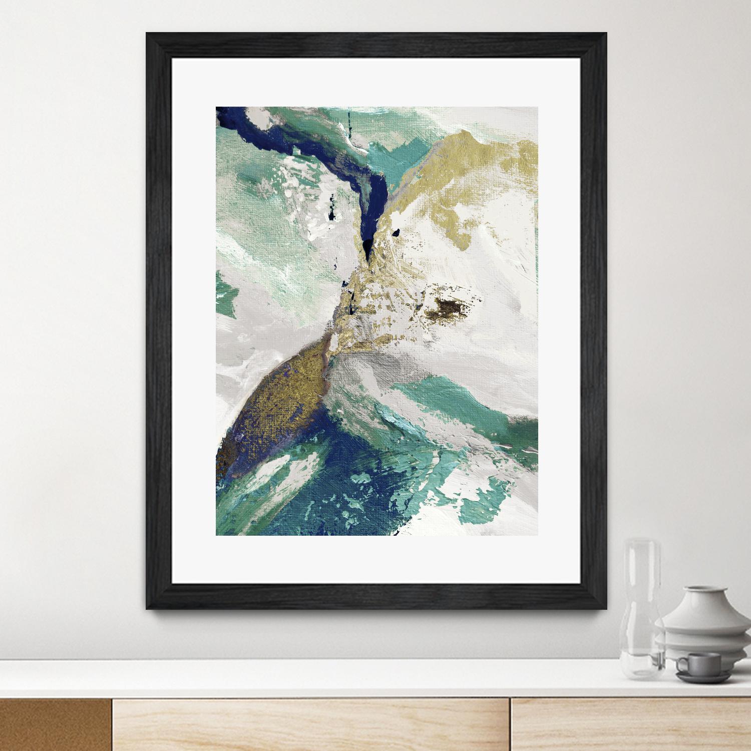 Riviera III by Ruth Palmer on GIANT ART - white abstract