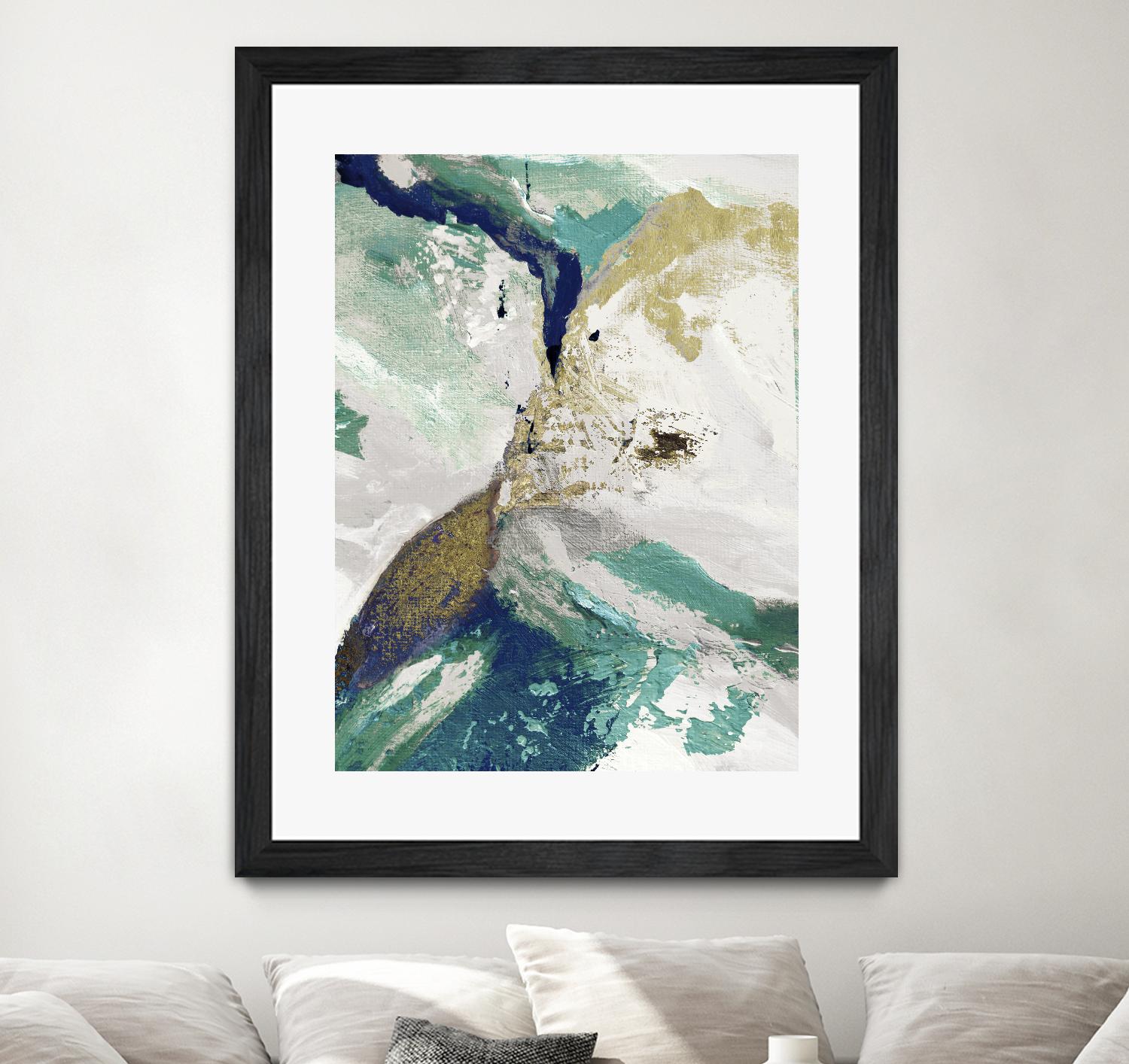 Riviera III by Ruth Palmer on GIANT ART - white abstract