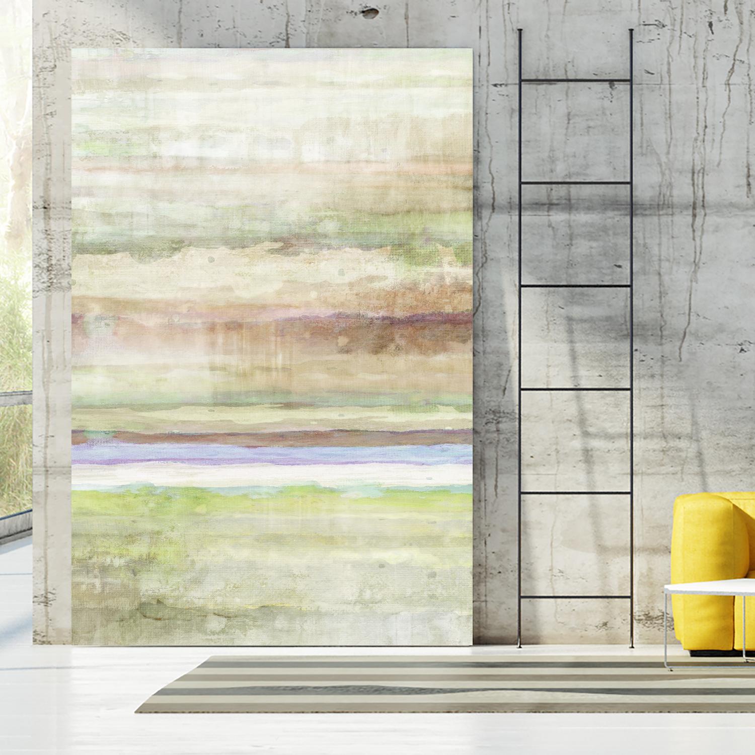 Summer Splash I by Ruth Palmer on GIANT ART - red abstract