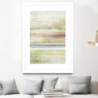 Summer Splash I by Ruth Palmer on GIANT ART - beige abstract