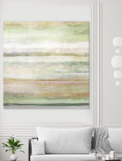 Splash of Summer II by Ruth Palmer on GIANT ART - green abstract