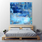 Blue Skies Ahead by Ricki Mountain on GIANT ART - blue abstract