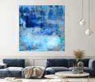 Blue Skies Ahead by Ricki Mountain on GIANT ART - blue abstract