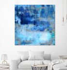 Blue Skies Ahead by Ricki Mountain on GIANT ART - blue abstract