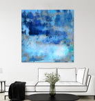 Blue Skies Ahead by Ricki Mountain on GIANT ART - blue abstract
