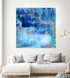 Blue Skies Ahead by Ricki Mountain on GIANT ART - blue abstract