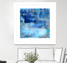 Blue Skies Ahead by Ricki Mountain on GIANT ART - blue abstract