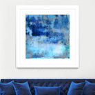 Blue Skies Ahead by Ricki Mountain on GIANT ART - blue abstract