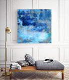 Blue Skies Ahead by Ricki Mountain on GIANT ART - blue abstract