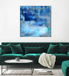 Blue Skies Ahead by Ricki Mountain on GIANT ART - blue abstract
