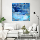 Blue Skies Ahead by Ricki Mountain on GIANT ART - blue abstract