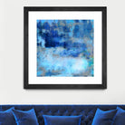 Blue Skies Ahead by Ricki Mountain on GIANT ART - blue abstract