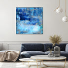 Blue Skies Ahead by Ricki Mountain on GIANT ART - blue abstract