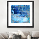 Blue Skies Ahead by Ricki Mountain on GIANT ART - blue abstract