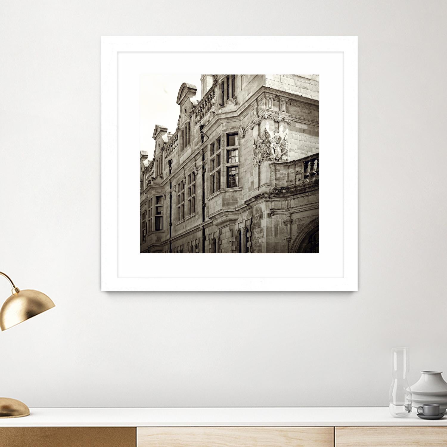 In Cambridge III by Robert Schenck on GIANT ART - white architectural