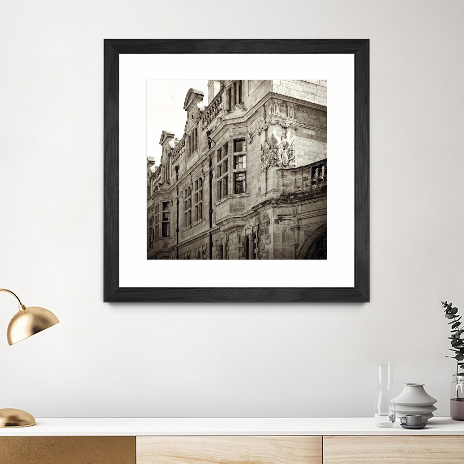 In Cambridge III by Robert Schenck on GIANT ART - white architectural