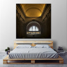 Museum I by Robert Schenck on GIANT ART - brown architectural