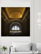 Museum I by Robert Schenck on GIANT ART - brown architectural