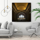 Museum I by Robert Schenck on GIANT ART - brown architectural