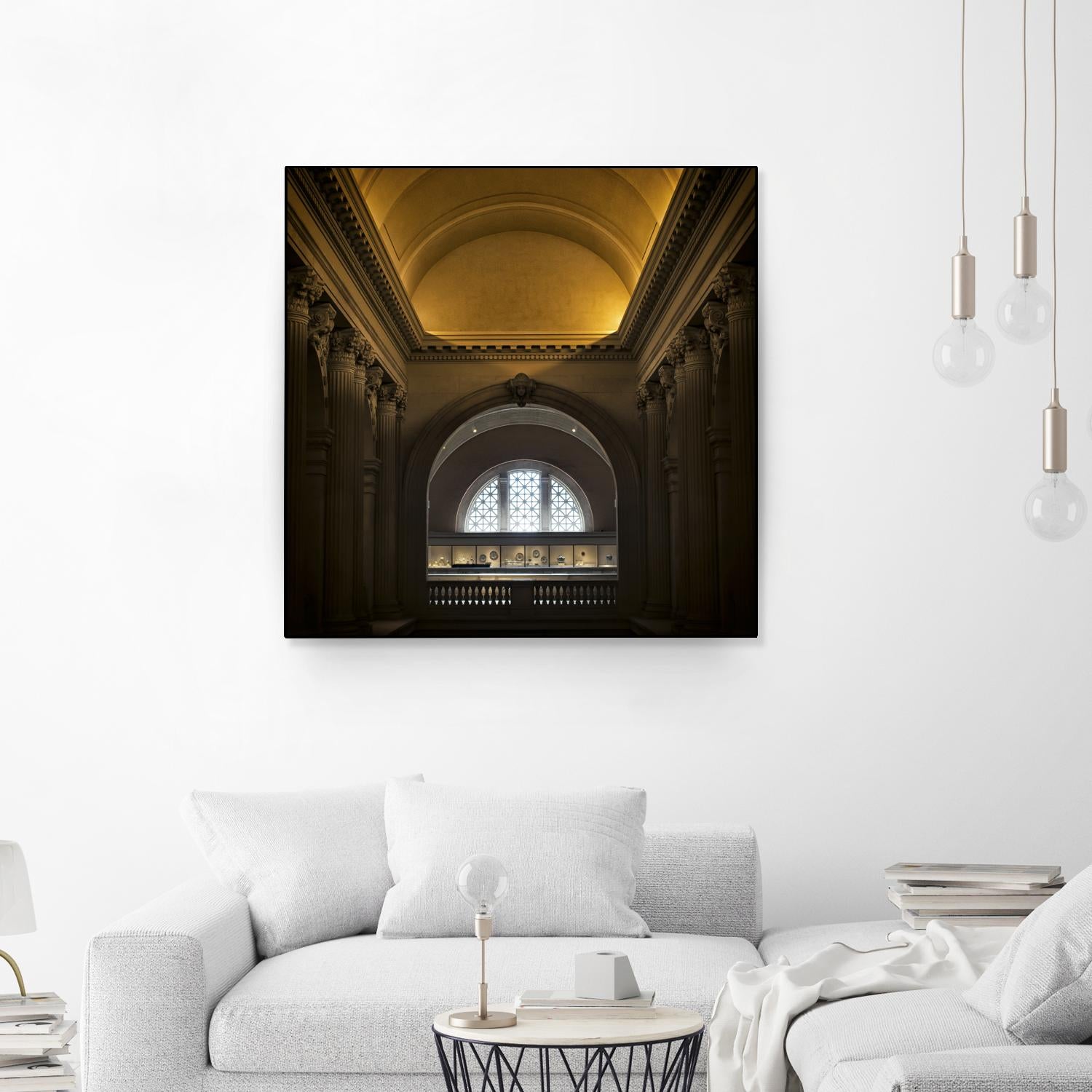 Museum I by Robert Schenck on GIANT ART - brown architectural