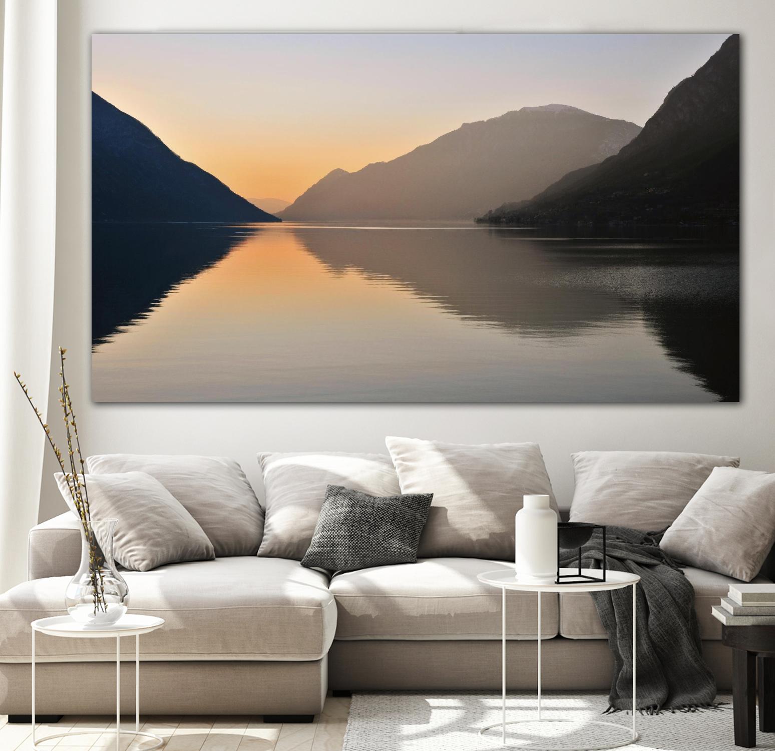 Tramonto II by Roberto Scaroni on GIANT ART - orange landscape