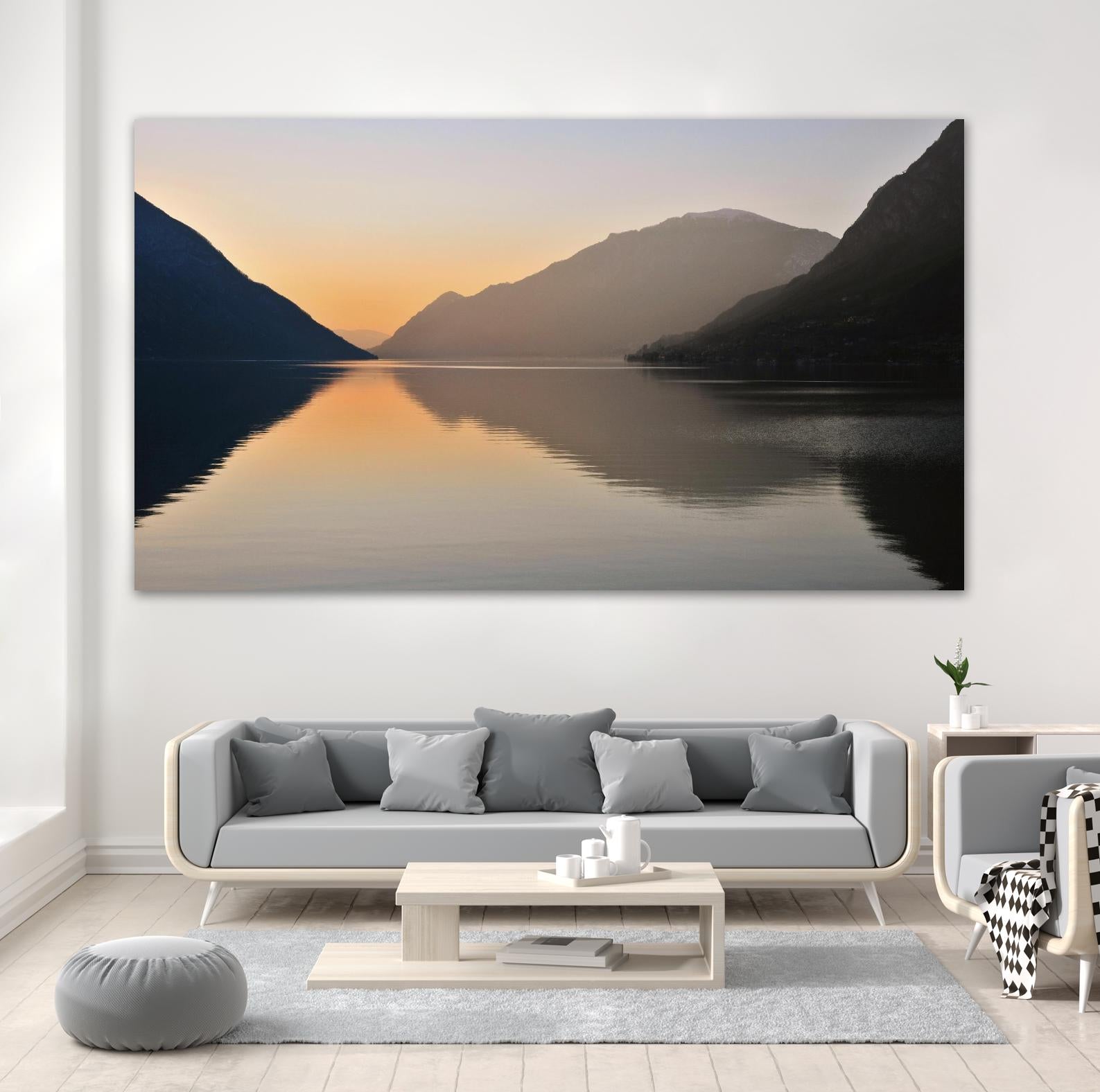 Tramonto II by Roberto Scaroni on GIANT ART - orange landscape