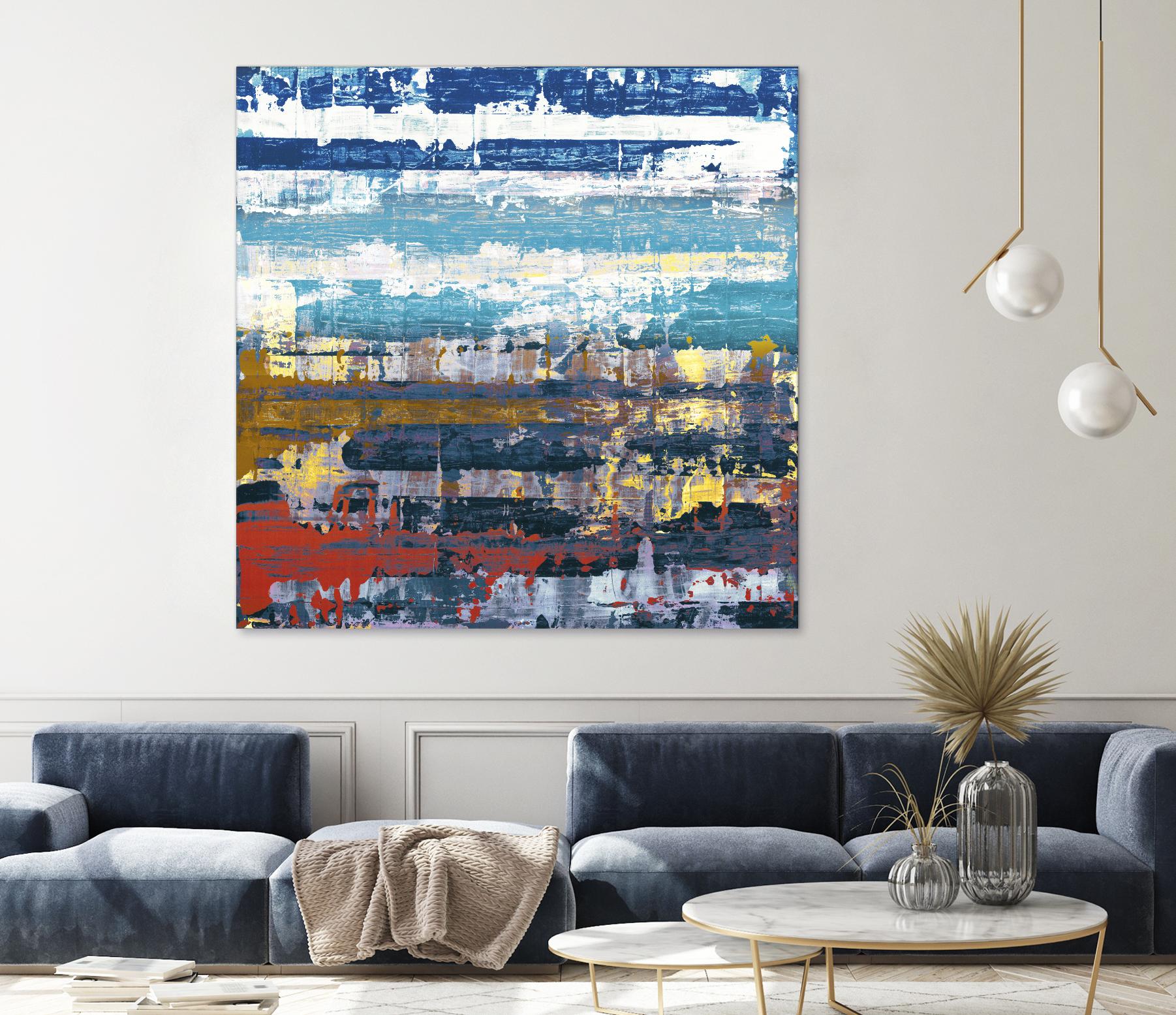 Hold of Time by Edward Selkirk on GIANT ART - red abstract