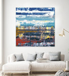 Hold of Time by Edward Selkirk on GIANT ART - red abstract