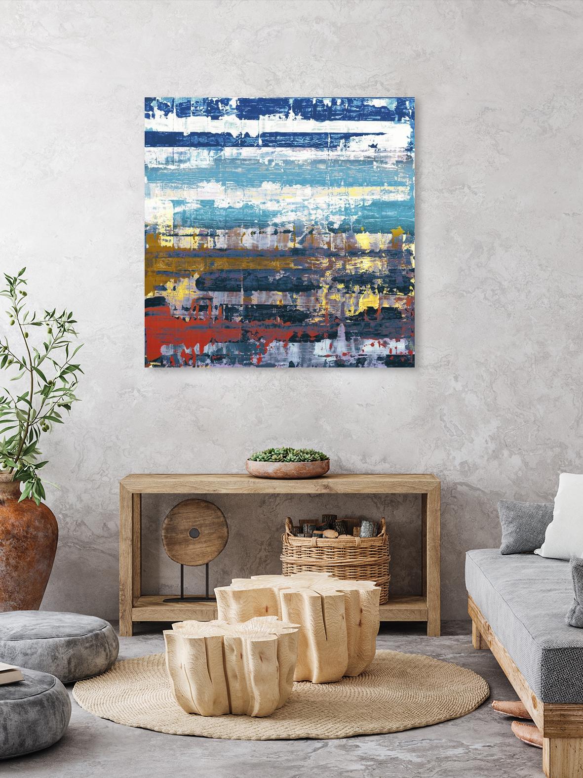 Hold of Time by Edward Selkirk on GIANT ART - red abstract